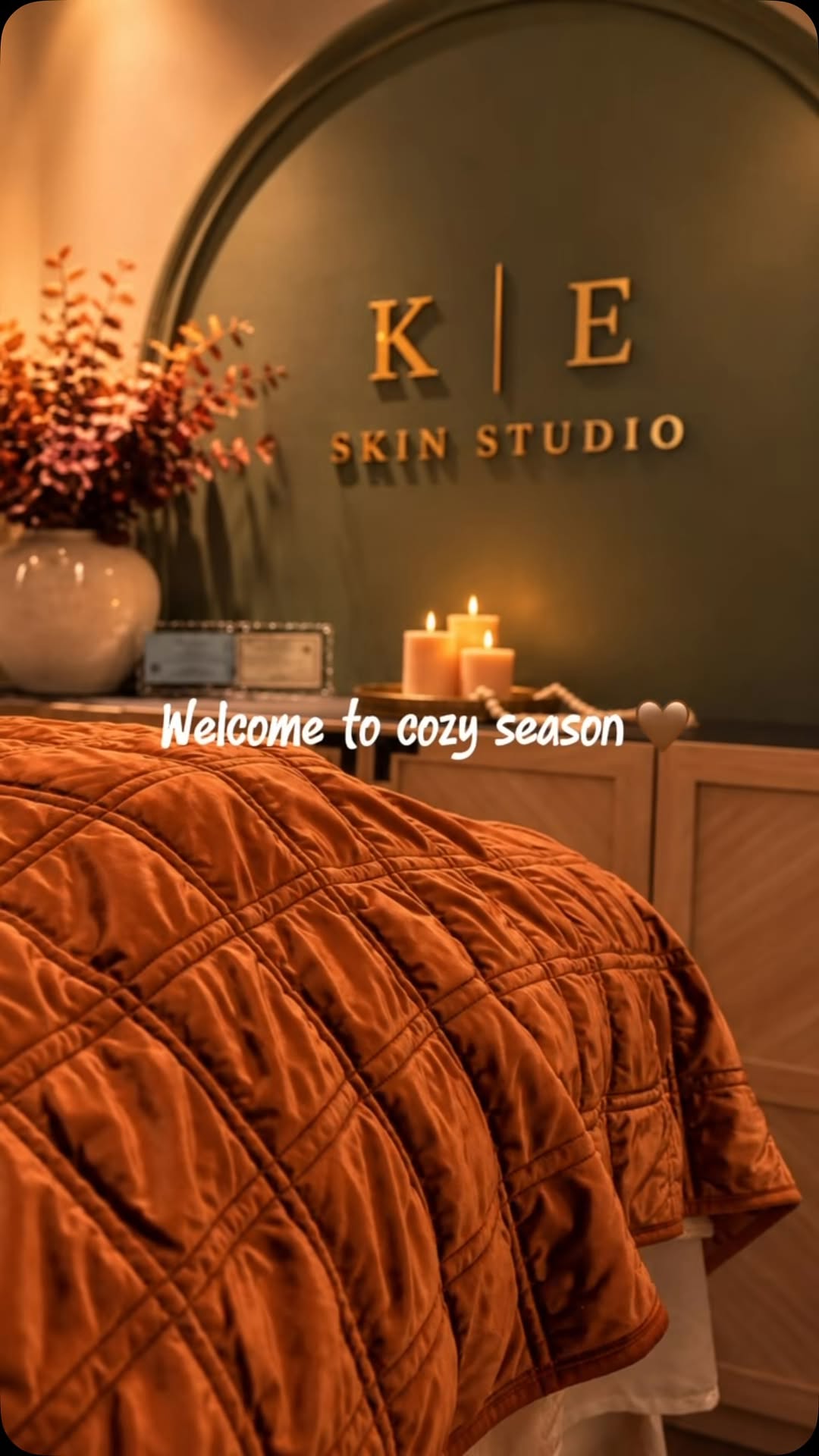 Fall details inside the studio